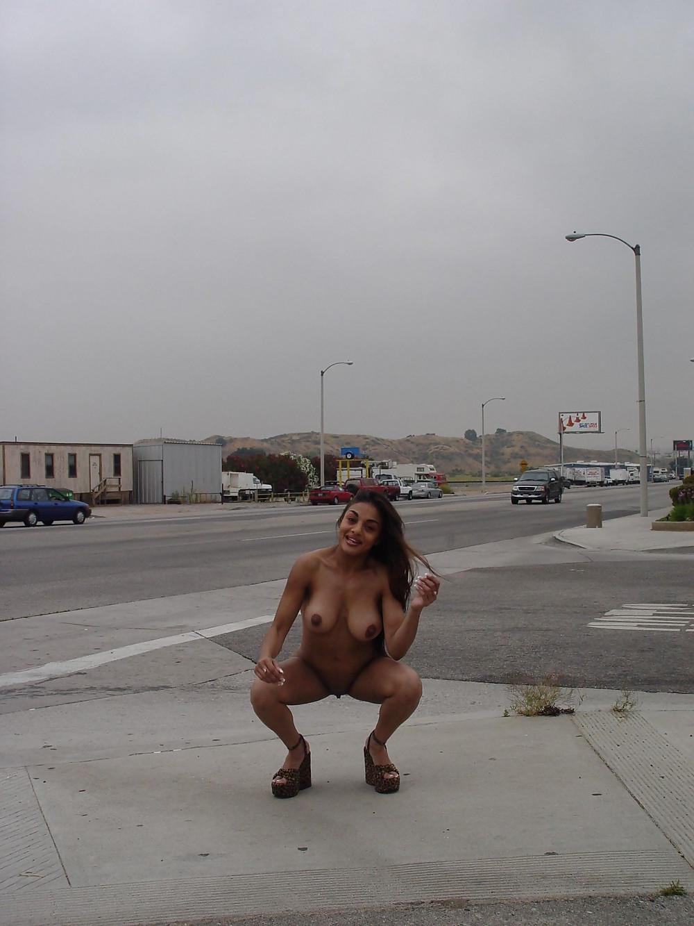 17P Jenny Marcos Nude in Public