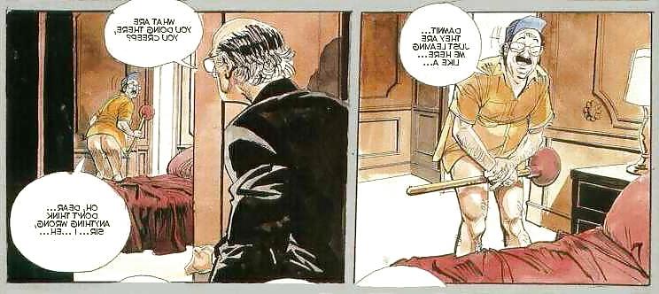 13P Erotic Comic Art 13 - Hotel Plumber