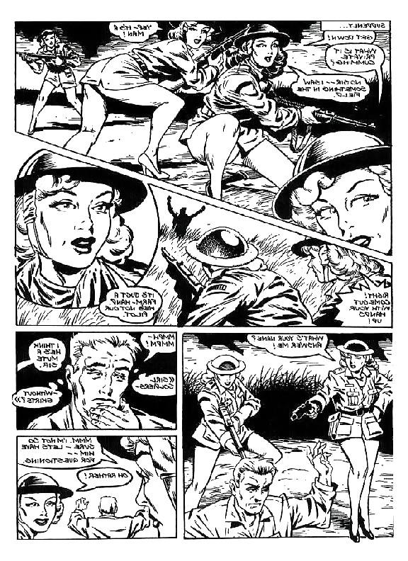 23P Comic - Blazing Foxholes 03 (Art Wetherell - ENG)