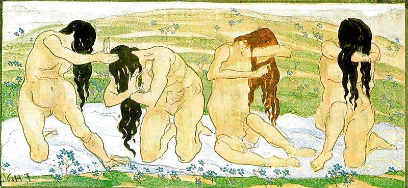 25P Painted EroPorn Art 117 - Ferdinand Hodler