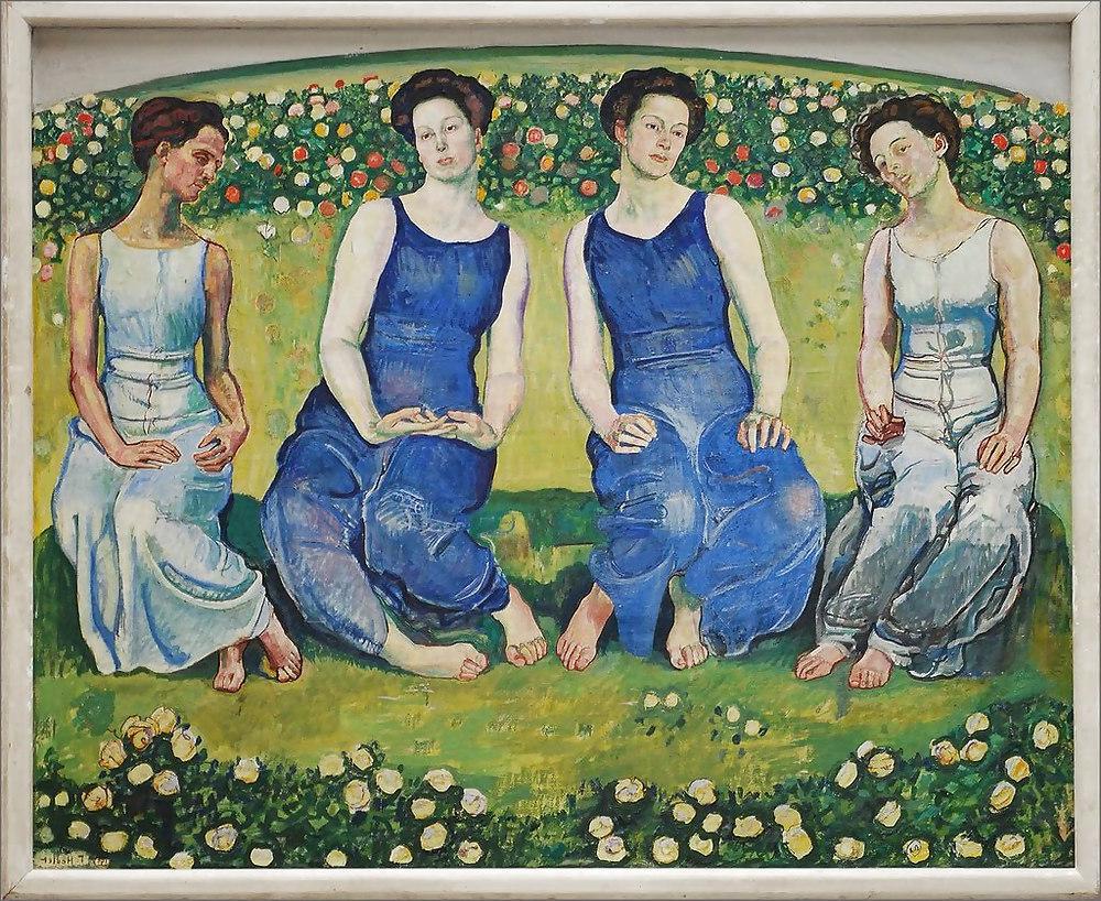 25P Painted EroPorn Art 117 - Ferdinand Hodler