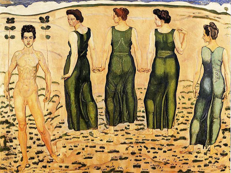 25P Painted EroPorn Art 117 - Ferdinand Hodler