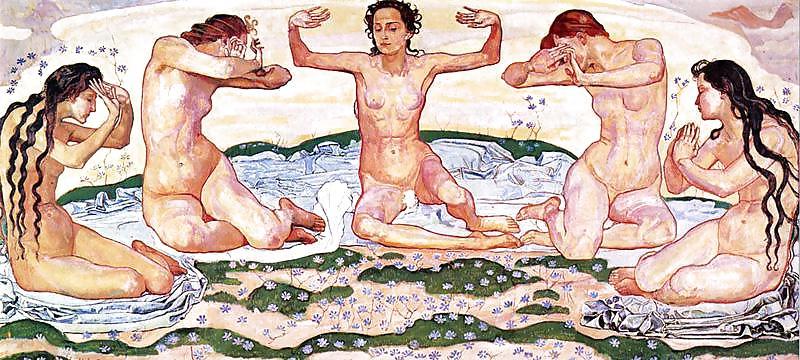 25P Painted EroPorn Art 117 - Ferdinand Hodler