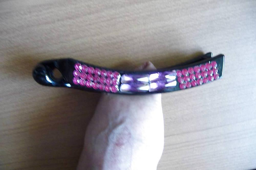 8P Cock torture with clips