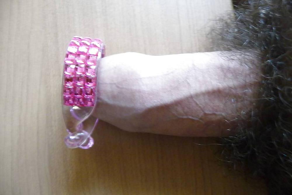 8P Cock torture with clips