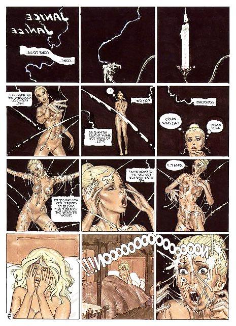 25P Erotic Comic Art 9 - The Troubles of Janice (3) c. 1997