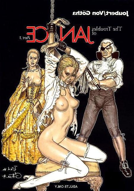25P Erotic Comic Art 9 - The Troubles of Janice (3) c. 1997