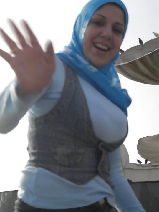 16P Hijab arab bitch ass lover