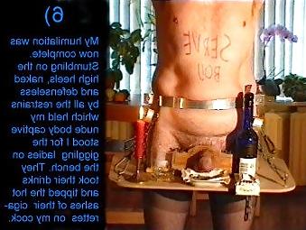 10P A sub husband used as human furniture in public
