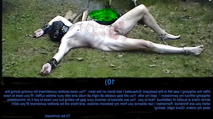 10P A sub husband used as human furniture in public