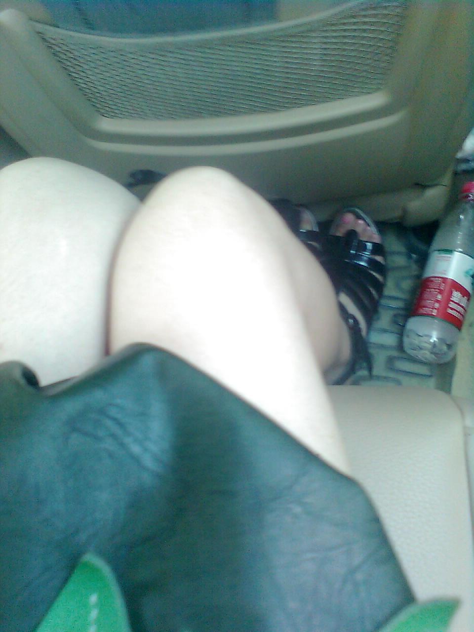 22P My asian GF's body, legs, feet + heels & stockings. (Fetish)