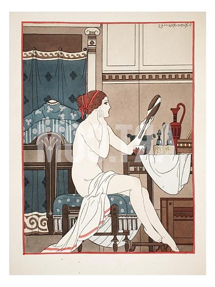 13P Art Deco Erotic Illustrations by Joseph Kuhn-Regnier