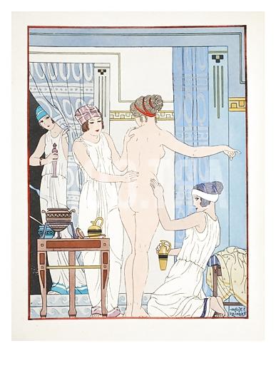 13P Art Deco Erotic Illustrations by Joseph Kuhn-Regnier