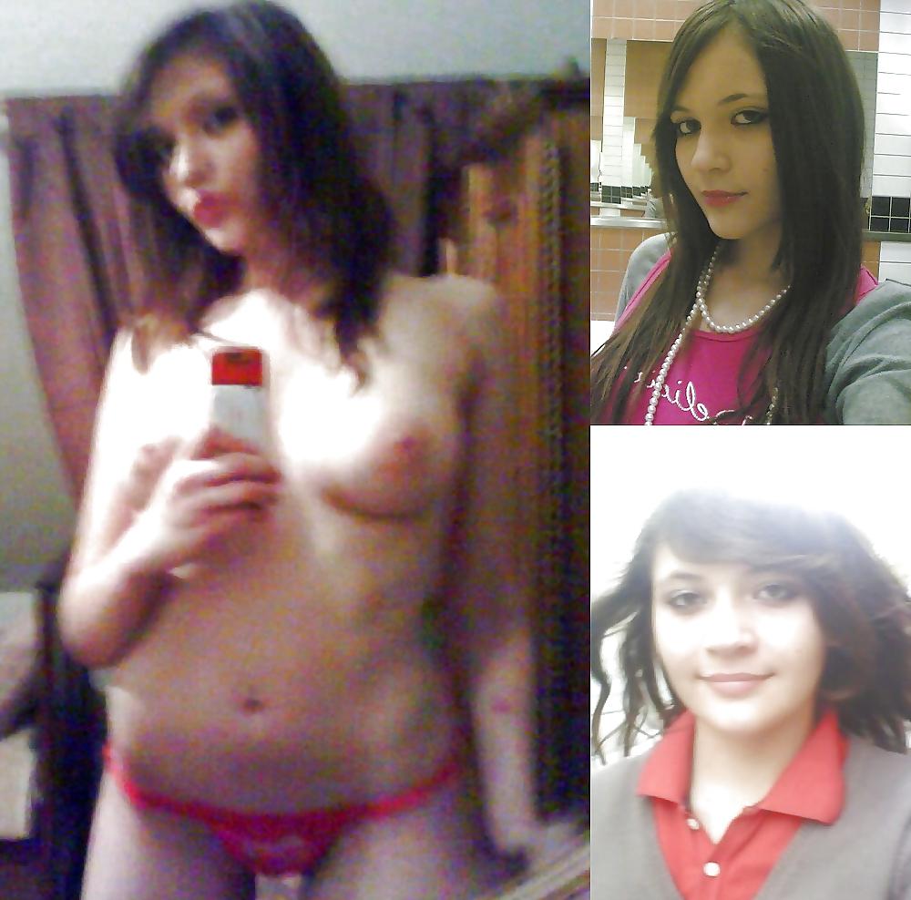 25P Real Dressed And Undressed Cuties - School Special