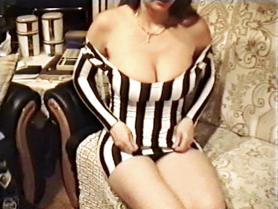 10P SAG - Busty Bitch In A Tight Striped Sexy Minidress 02