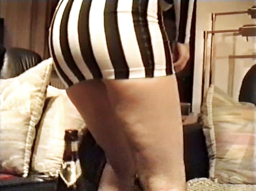 10P SAG - Busty Bitch In A Tight Striped Sexy Minidress 02