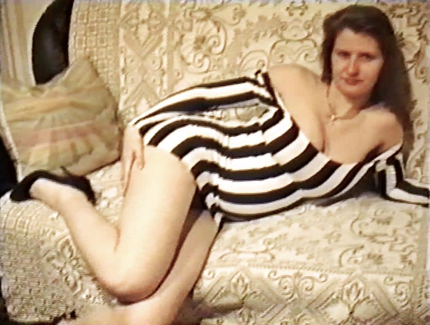 12P SAG - Busty Bitch In A Tight Striped Sexy Minidress 08