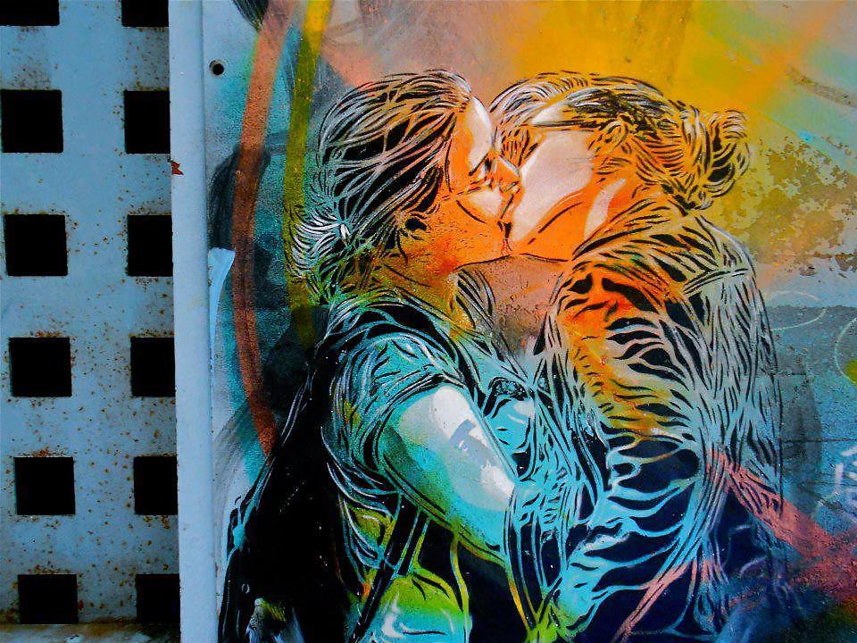 23P It ain't Rembrandt but... a selection of lesbian art