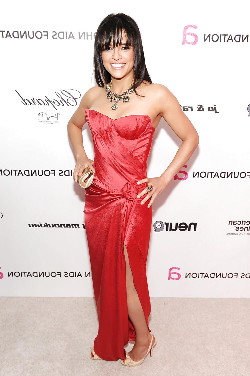25P Michelle Rodriguez Feet
