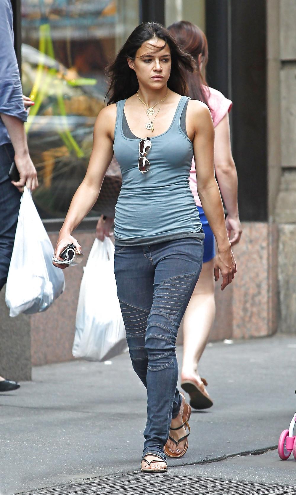 25P Michelle Rodriguez Feet