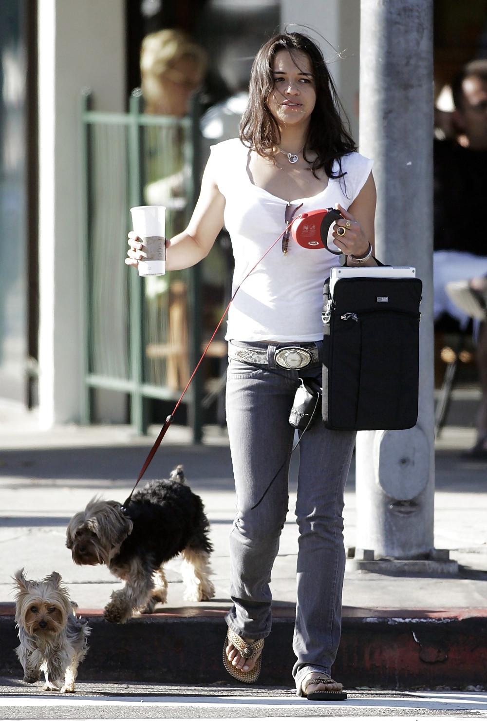 25P Michelle Rodriguez Feet
