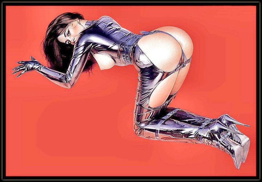 25P Female sensual drawings