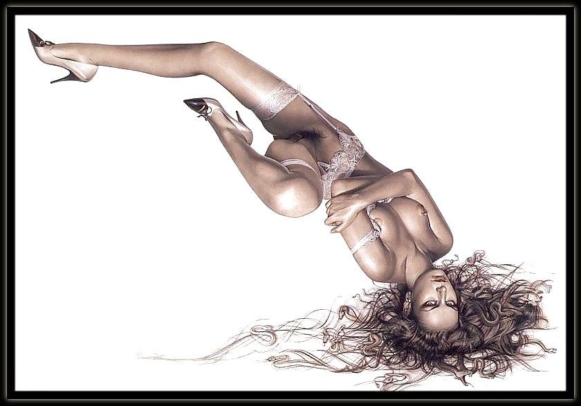 25P Female sensual drawings