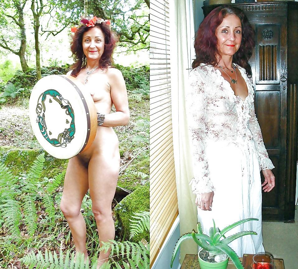 25P Real amateurs dressed undressed