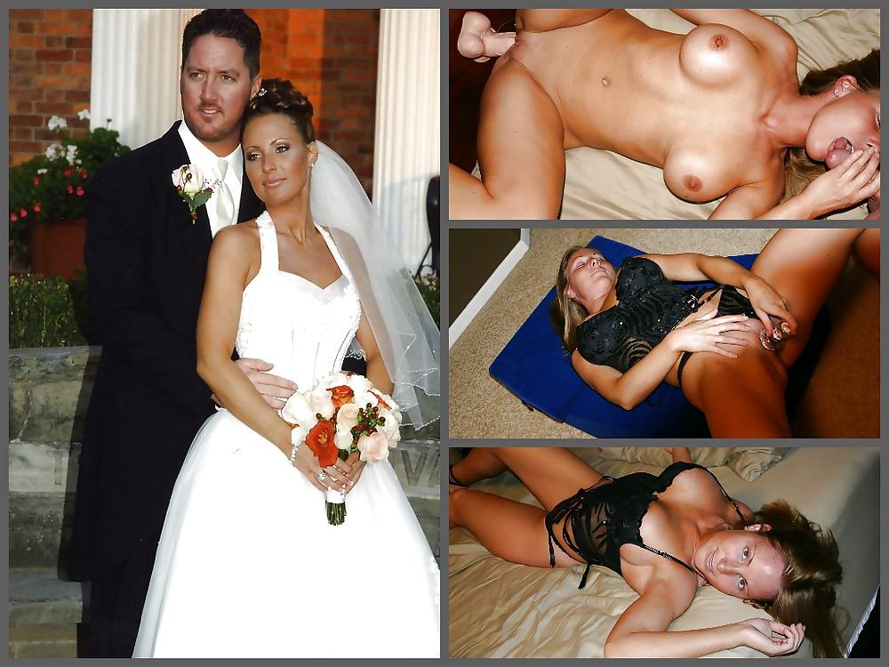 6P Dressed undressed bride