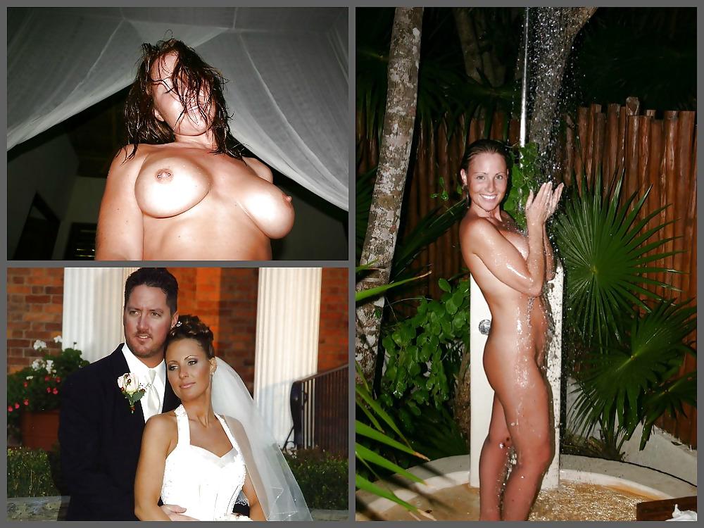 6P Dressed undressed bride