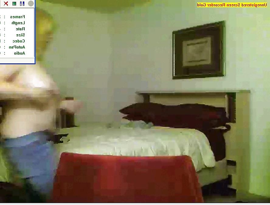 10P Exgirlfriends mom exposes Huge Juggs through her own webcam