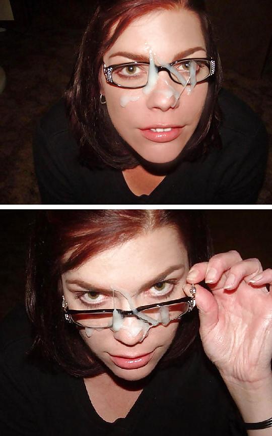 18P Cute Teen Facials with Glasses - 3