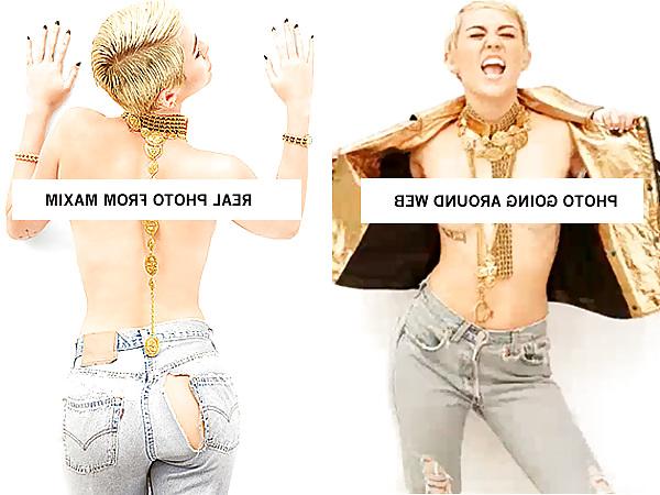 6P Miley Cyrus Topless Photo May Be Real or Fake