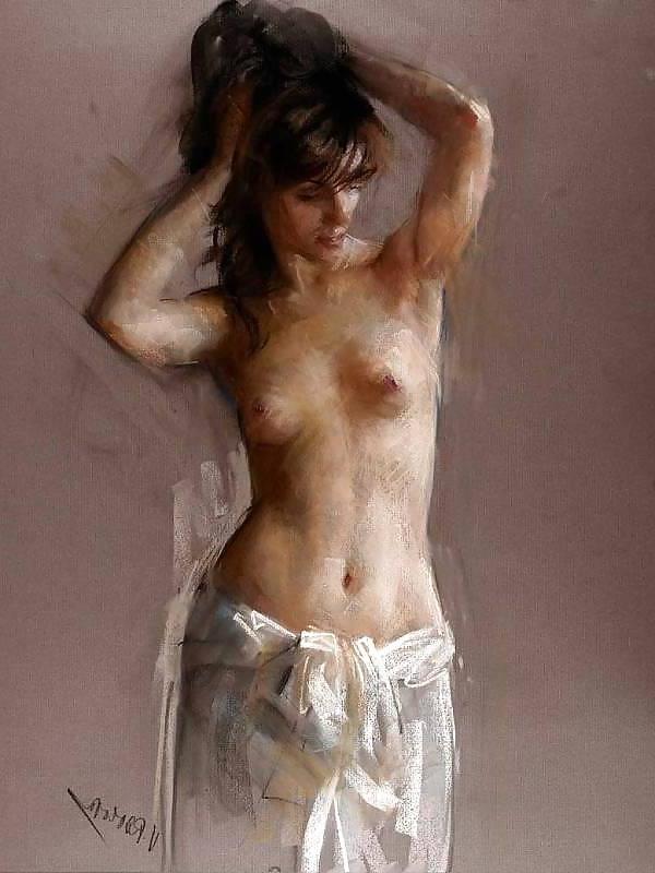 25P Painted EroPorn Art 116 - Vicente Romero Redondo