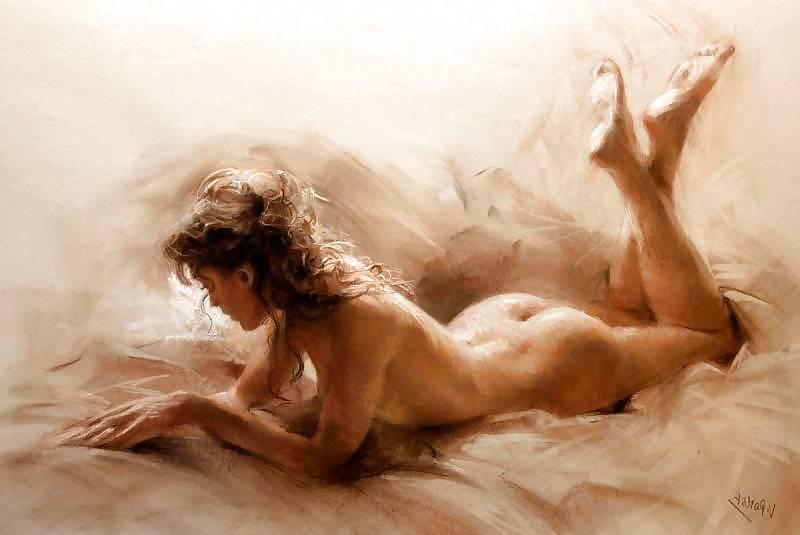 25P Painted EroPorn Art 116 - Vicente Romero Redondo
