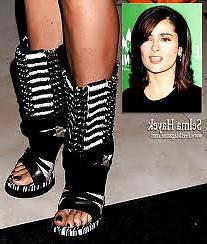 22P Salma Hayek's Feet