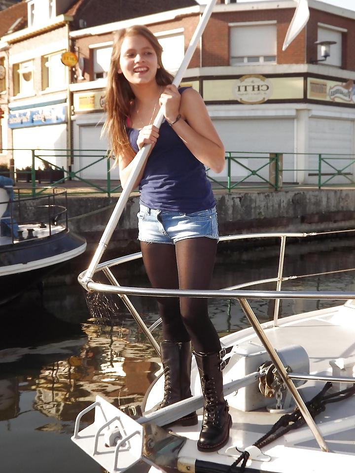 14P Cute french girl