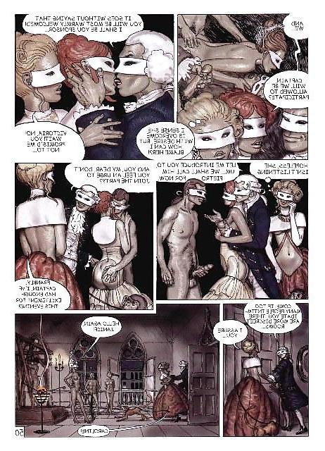 25P Erotic Comic Art 10 - The Troubles of Janice (4) c. 1997