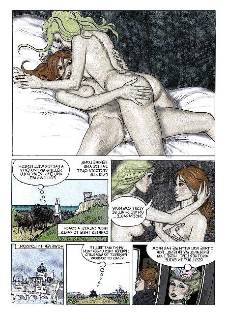 25P Erotic Comic Art 10 - The Troubles of Janice (4) c. 1997