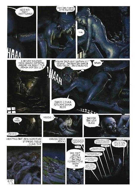 25P Erotic Comic Art 10 - The Troubles of Janice (4) c. 1997