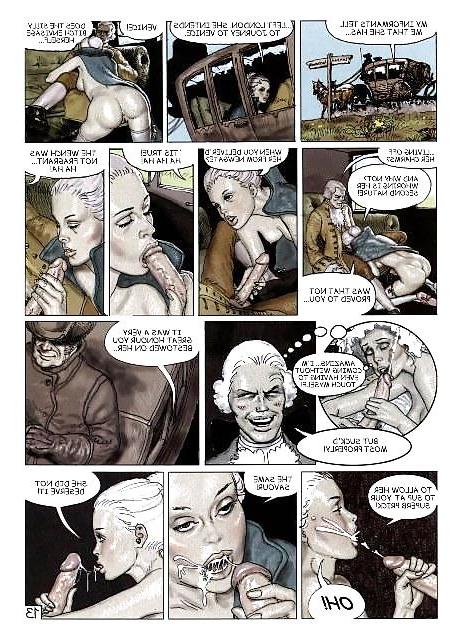 25P Erotic Comic Art 10 - The Troubles of Janice (4) c. 1997
