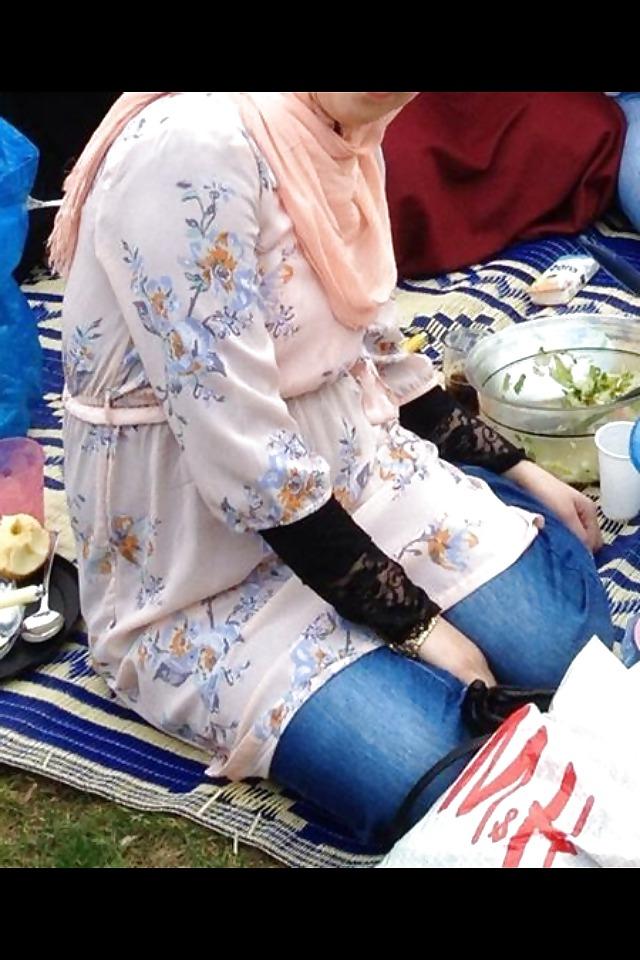 10P Kopftuch Frau Feet Turkish hijab turbanli ayak soles 3