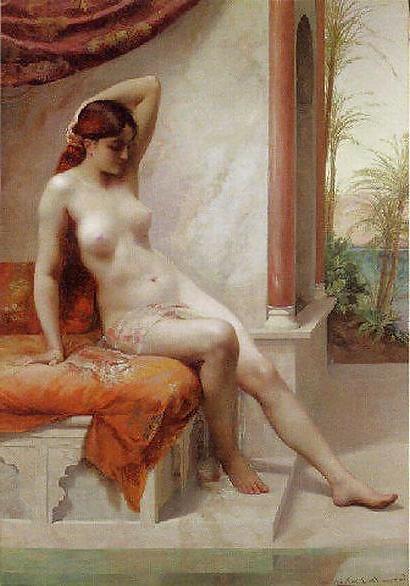 25P Thematic Painted Ero Art 4 - Harem Bath 
