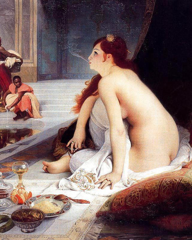 25P Thematic Painted Ero Art 4 - Harem Bath 