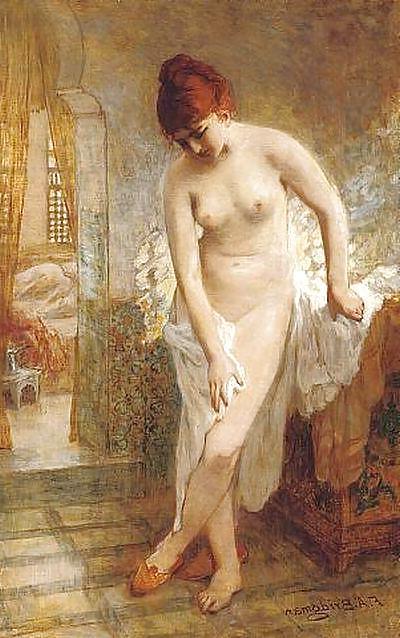25P Thematic Painted Ero Art 4 - Harem Bath 