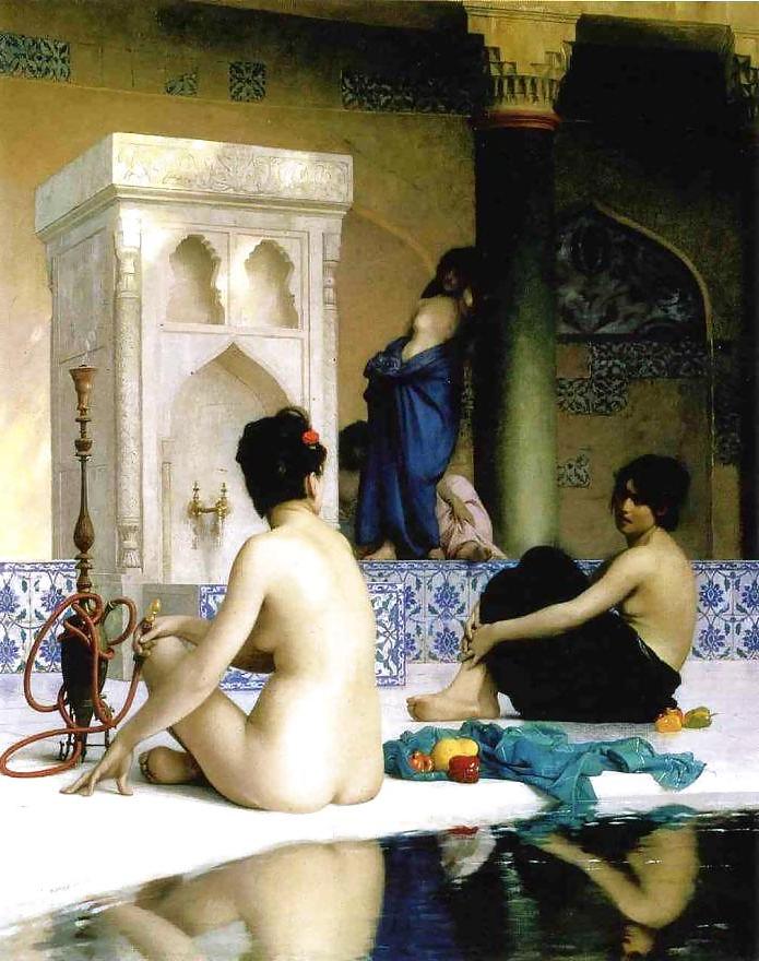 25P Thematic Painted Ero Art 4 - Harem Bath 