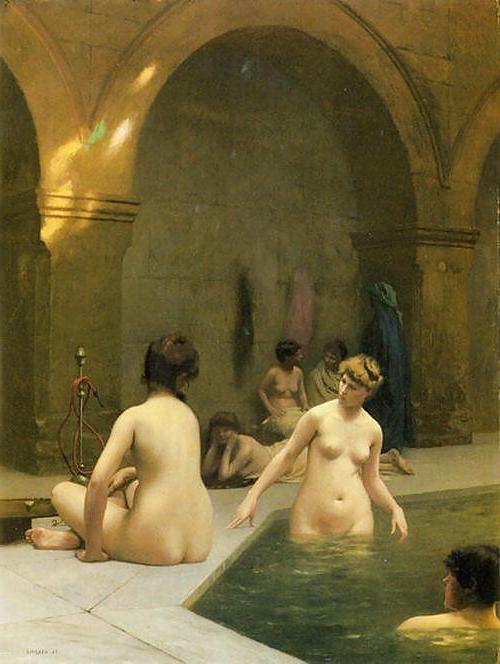 25P Thematic Painted Ero Art 4 - Harem Bath 