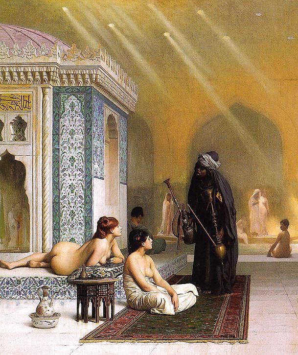 25P Thematic Painted Ero Art 4 - Harem Bath 