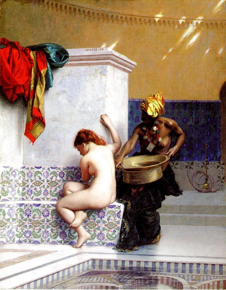 25P Thematic Painted Ero Art 4 - Harem Bath 