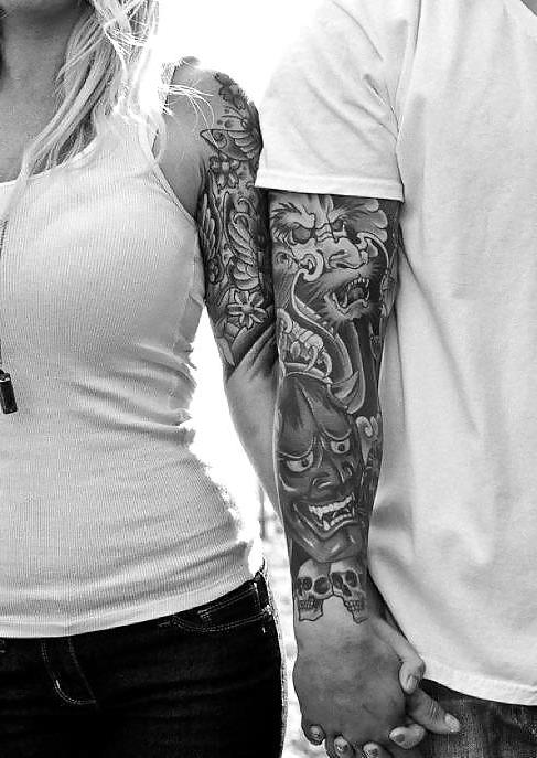 25P Tattoo models 1.4 (male & female)